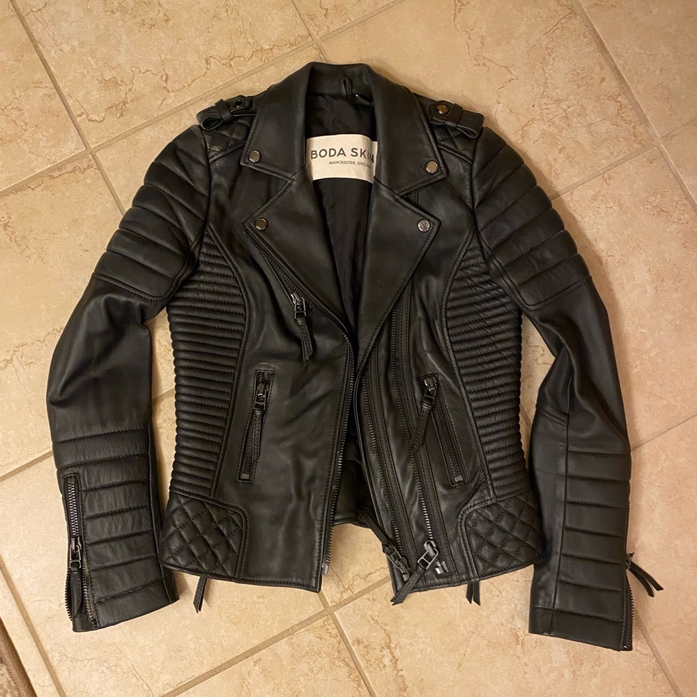 Boda/Skins Kay Michaels real leather jacket